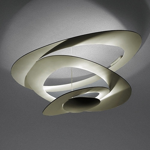 Artemide 1253120A - Plafoniera LED dimmerabile PIRCE LED/44W/230V 3000K oro