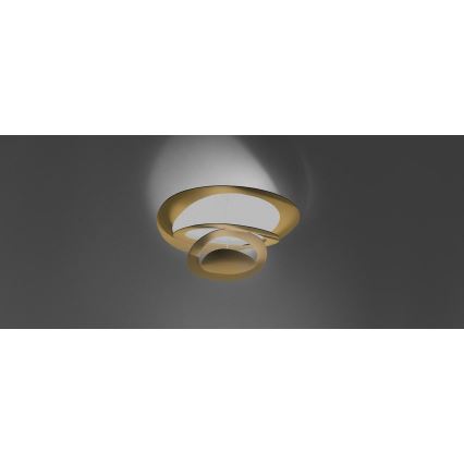 Artemide 1253120A - Plafoniera LED dimmerabile PIRCE LED/44W/230V 3000K oro
