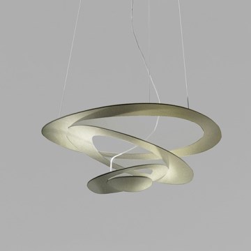 Artemide 1256120A - Lampadario a sospensione con filo LED dimmerabile PIRCE LED/44W/230V 3000K oro
