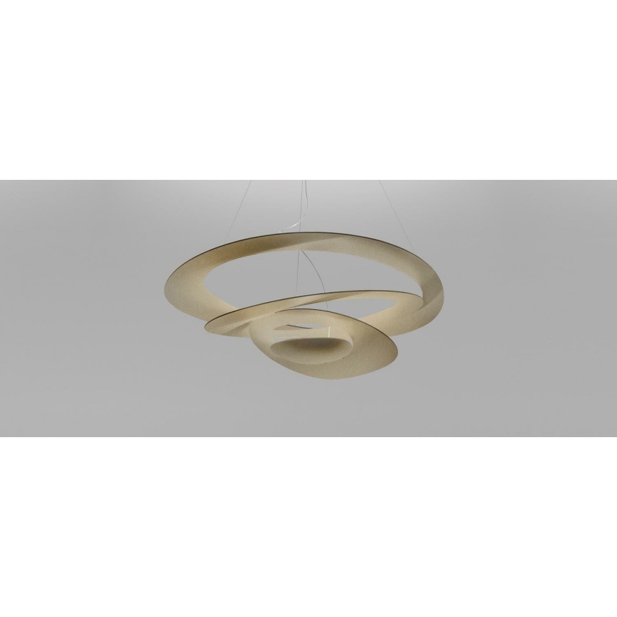 Artemide 1256120A - Lampadario a sospensione con filo LED dimmerabile PIRCE LED/44W/230V 3000K oro