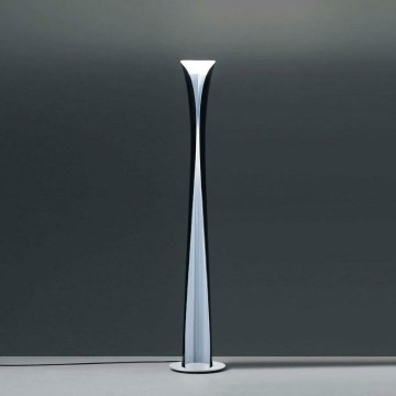 Artemide 1361010A - Lampada LED da terra CADMO LED/44W/230V + 1xGU10/10W/230V nero