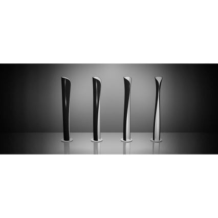 Artemide 1361010A - Lampada LED da terra CADMO LED/44W/230V + 1xGU10/10W/230V nero