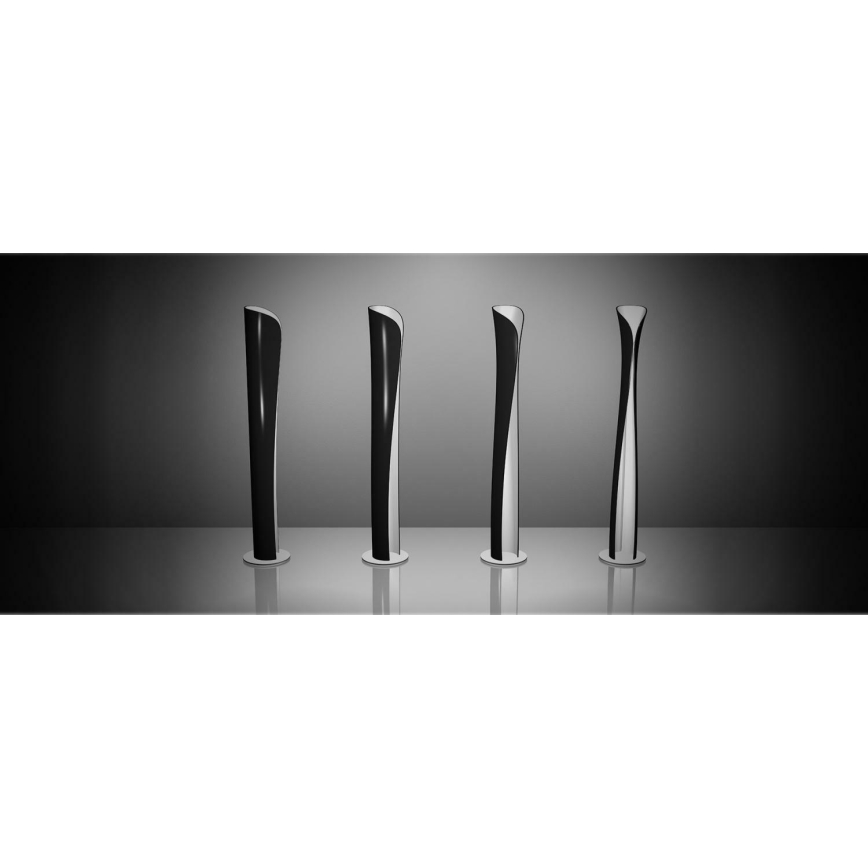 Artemide 1361010A - Lampada LED da terra CADMO LED/44W/230V + 1xGU10/10W/230V nero