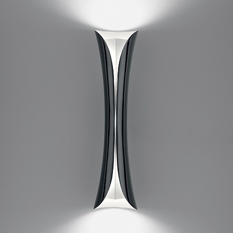 Artemide 1373010A - Applique CADMO 2xGU10/10W/230V nero
