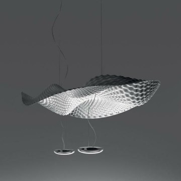 Artemide 1513010A - Lampadario a sospensione con filo COSMIC ANGELO 2xR7s/11W/230V cromo lucido