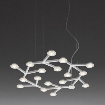Artemide 1575050APP - Lampadario a sospensione con filo LED dimmerabile NET LED/43W/230V diametro 65 cm 3000K