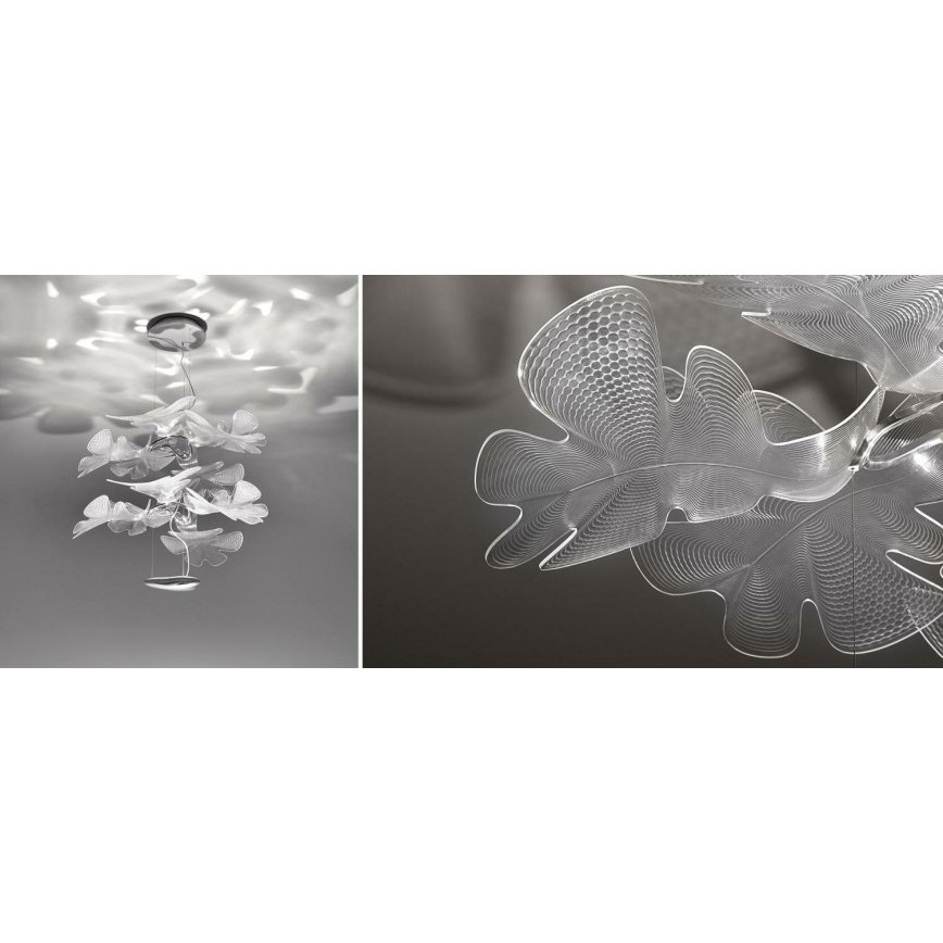 Artemide 1628110APP - Lampadario a sospensione con filo LED dimmerabile CHLOROPHILIA LED/44W/230V 3000K