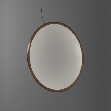 Artemide 1993060APP - Lampadario a sospensione con filo LED dimmerabile DISCOVERY LED/60W/230V 3000K bronzo