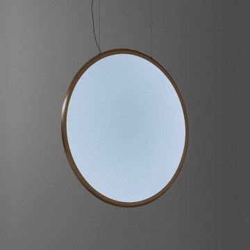 Artemide 1993260APP - Lampadario a sospensione con filo LED dimmerabile DISCOVERY LED/71W/230V 2700-6500K bronzo