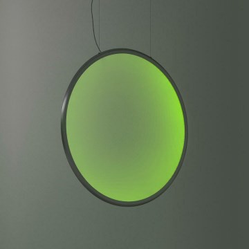 Artemide 1993310APP - LED RGBW Lampadario dimmerabile a sospensione con filo DISCOVERY LED/59W/230V 2700-6500K antracite