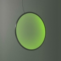 Artemide 1993310APP - Suspension filaire RGBW à intensité variable DISCOVERY LED/59W/230V 2700-6500K anthracite