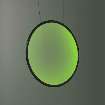 Artemide 1993330APP - LED RGBW Lampadario dimmerabile a sospensione con filo DISCOVERY LED/59W/230V 2700-6500K nero
