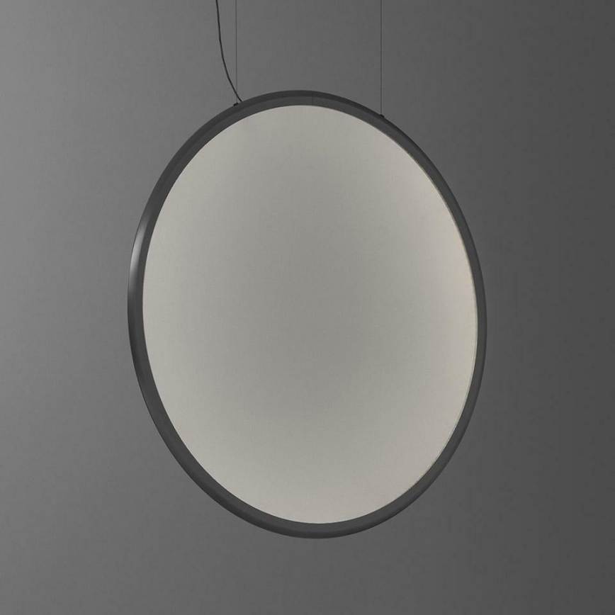 Artemide 1994010APP - Lampadario a sospensione con filo LED dimmerabile DISCOVERY LED/80W/230V 3000K antracite