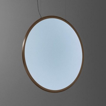 Artemide 1994260APP - Lampadario a sospensione con filo LED dimmerabile DISCOVERY LED/84W/230V 2700-6500K bronzo