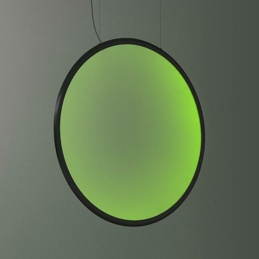 Artemide 1994330APP - Suspension filaire RGBW à intensité variable DISCOVERY LED/79W/230V 2700-6500K noir