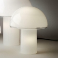 Artemide A006300 - Tischleuchte ONFALE 1xE14/5W/230V + 1xE27/13W weiß