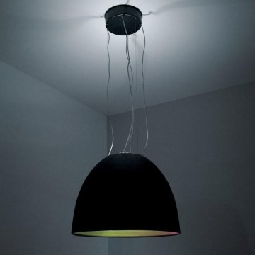 Artemide A242900 - Lampadario a sospensione con filo NUR 2xR7s/11W/230V antracite