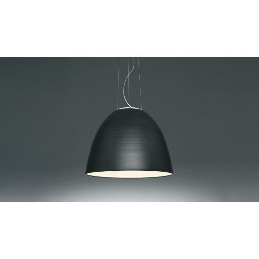 Artemide A242900 - Lampadario a sospensione con filo NUR 2xR7s/11W/230V antracite