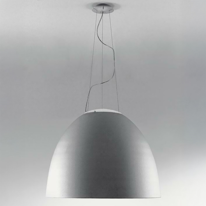 Artemide A243210 - Lampadario a sospensione con filo LED dimmerabile NUR LED/80W/230V 3000K diametro 90 cm grigio