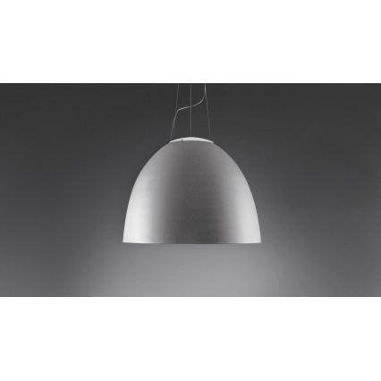 Artemide A243210 - Suspension filaire à intensité variable NUR LED/80W/230V 3000K d. 90 cm gris