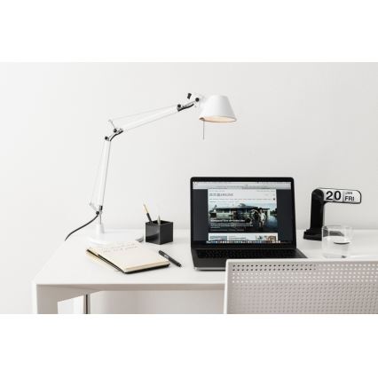 Artemide - Lampe de table TOLOMEO MICRO 1xE14/46W/230V blanc