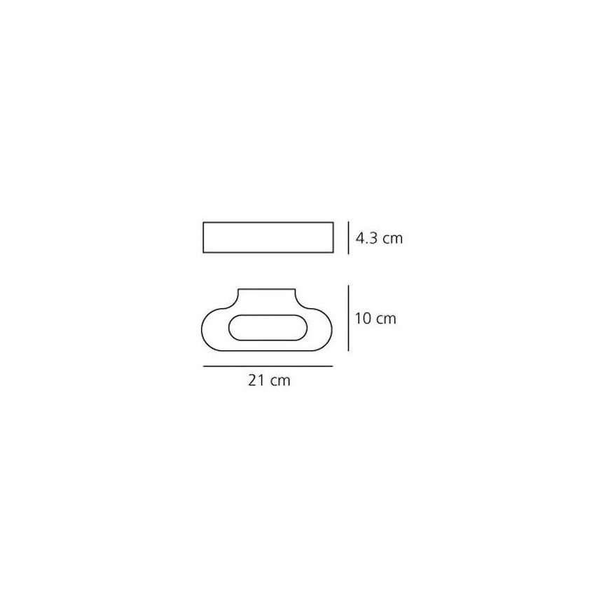 Artemide AR 0615030A - Applique murale LED TALO 1xLED/20W/230V