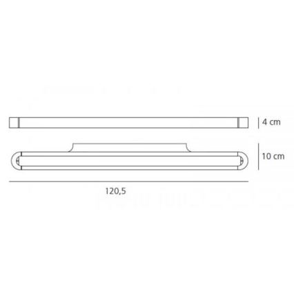Artemide AR 1917010A - LED-Wandleuchte TALO 120 LED/51W/230V