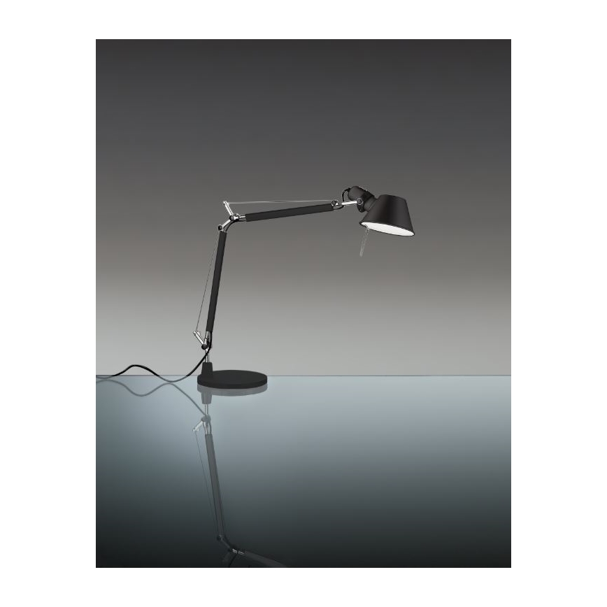 Artemide AR A005940+AR A008610 ENSEMBLE - Lampe de table TOLOMEO MINI 1xE27/70W/230V