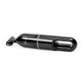 Aspiratore portatile ricaricabile per auto 75W/2000 mAh nero