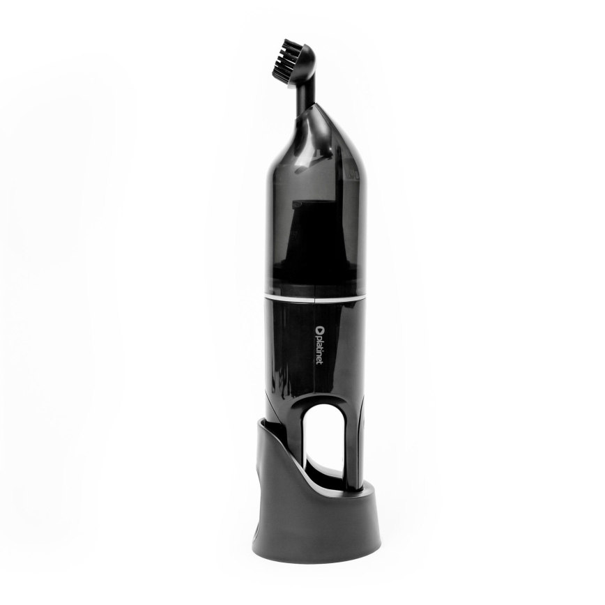 Aspiratore portatile ricaricabile per auto 75W/2000 mAh nero