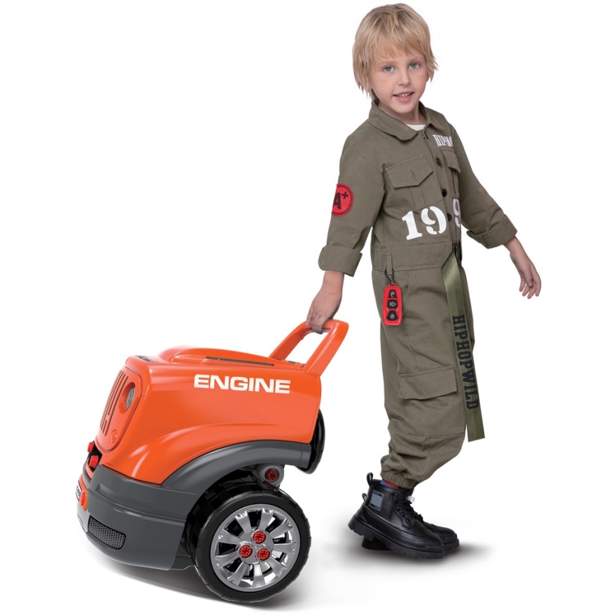 Atelier de réparation automobile pour enfants orange/gris