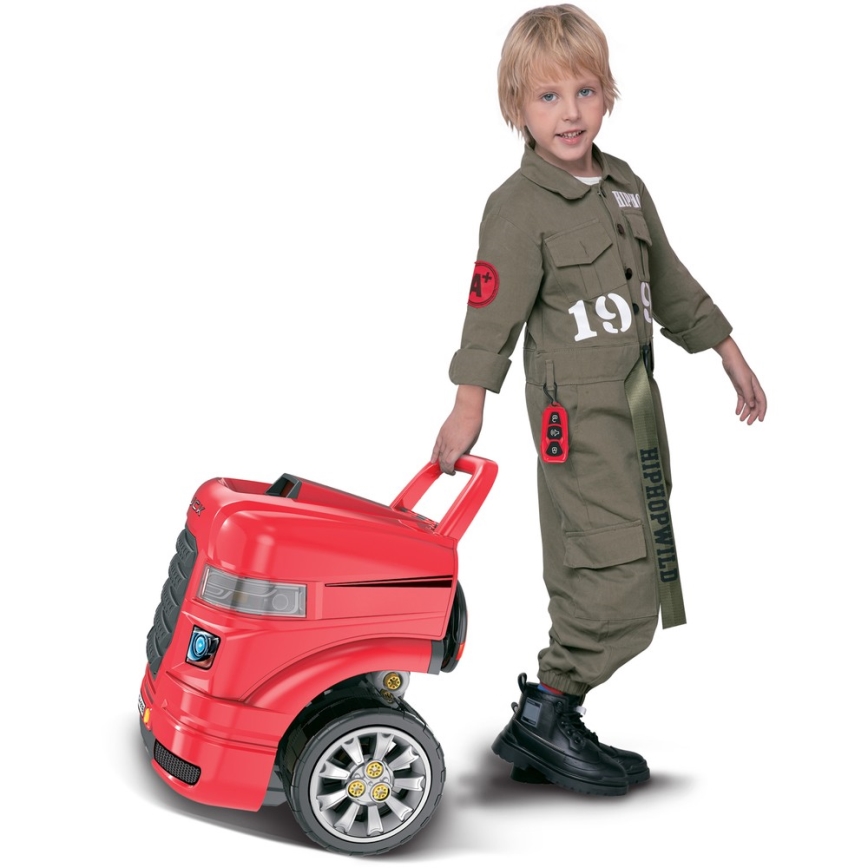 Atelier de réparation de voiture pour enfant rouge