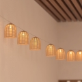Atmosphera - Catena decorativa solare a LED AIA 10xLED 3,35 m IP44 bianco caldo 1500 mAh