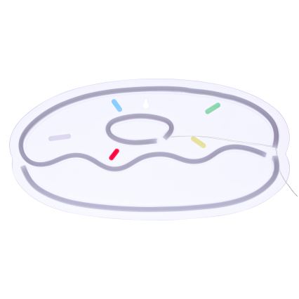 Atmosphera - decorazione murale in neon LED DONUT LED/5V