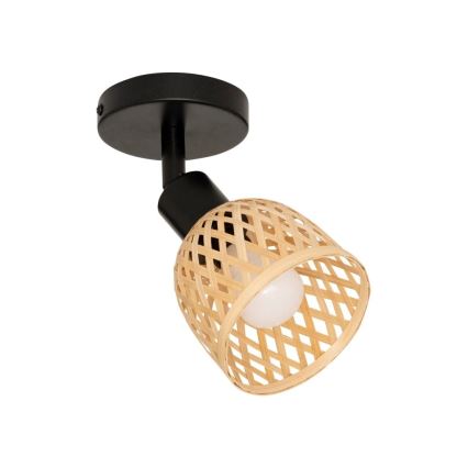 Atmosphera - Faretto da parete LIO 1xE27/25W/230V in bambù