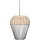 Atmosphera - Hängeleuchte ANEA 1xE27/40W/230V Rattan
