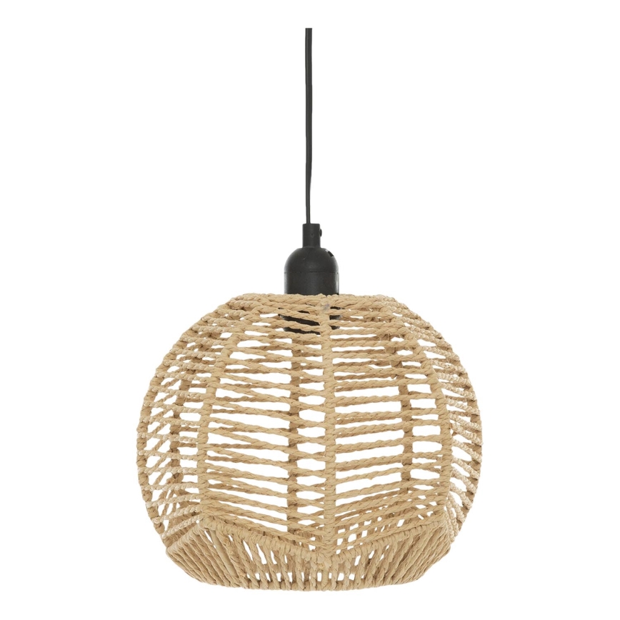 Atmosphera - Hängeleuchte CAREN 1xE27/40W/230V Jute