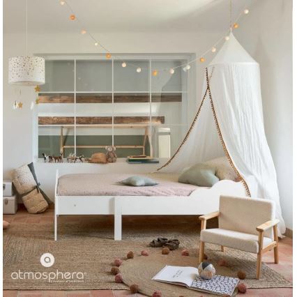 Atmosphera - Kinder-Hängeleuchte an Kabel STARS 1xE27/40W/230V
