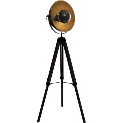 Atmosphera - Lampada con piedistallo LAHTI 1xE27/25W/230V paulownia