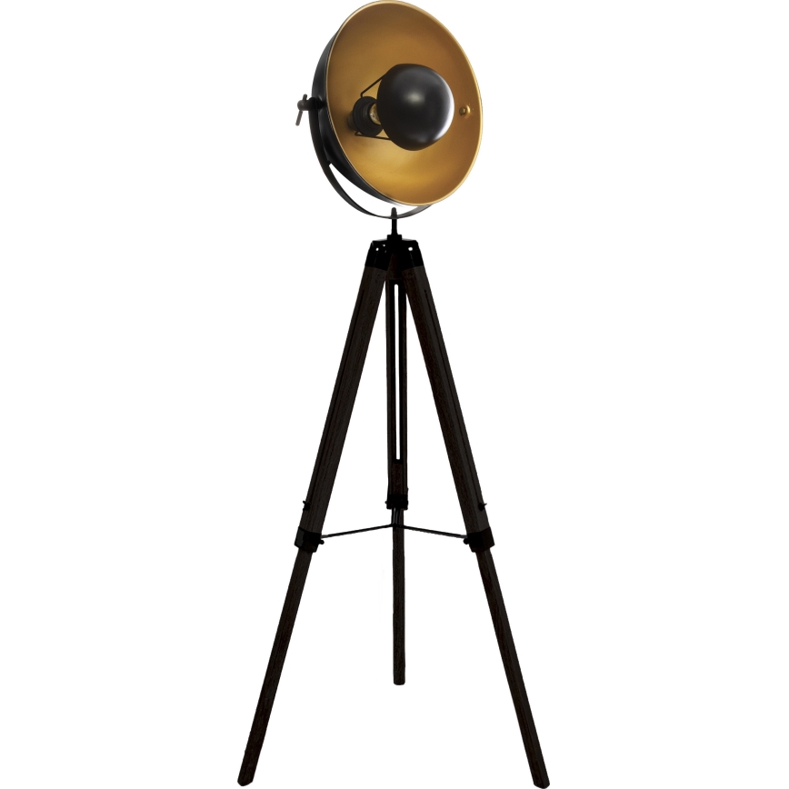 Atmosphera - Lampada con piedistallo LAHTI 1xE27/25W/230V paulownia