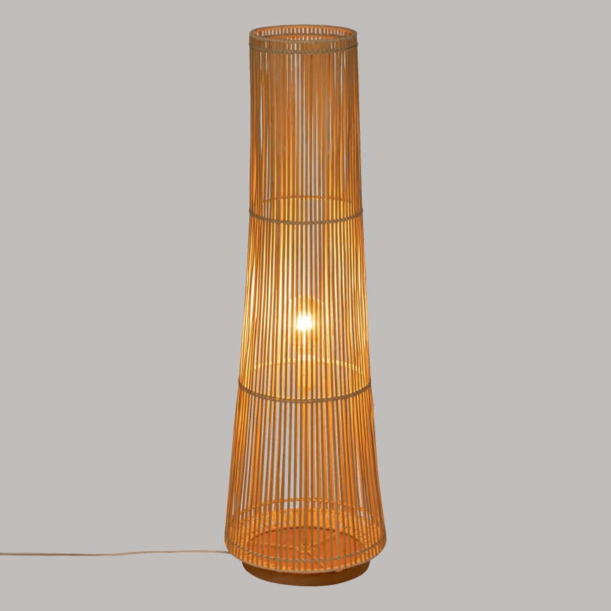 Atmosphera - Lampada con piedistallo MAHE 1xE27/40W/230V bambù