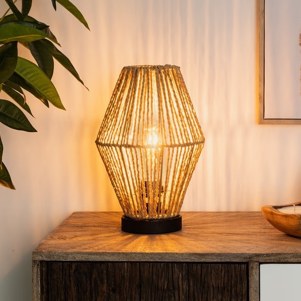 Atmosphera - Lampada da tavolo AISSA 1xE27/40W/230V