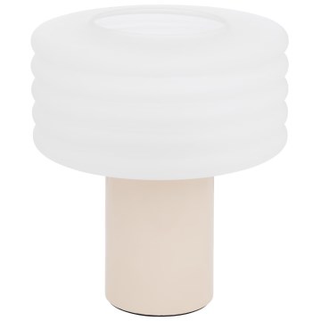 Atmosphera - Lampada da tavolo ASTI 1xE27/60W/230V beige