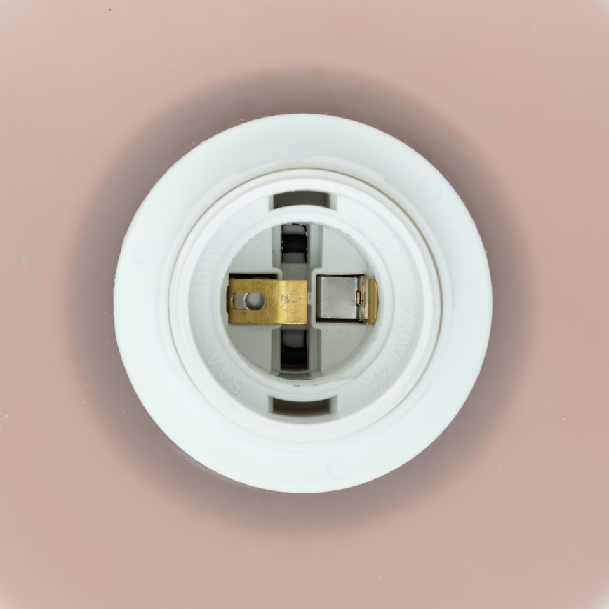 Atmosphera - Lampada da tavolo ASTI 1xE27/60W/230V colore mattone