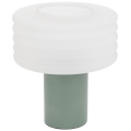 Atmosphera - Lampada da tavolo ASTI 1xE27/60W/230V verde