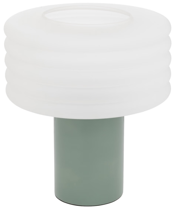 Atmosphera - Lampada da tavolo ASTI 1xE27/60W/230V verde