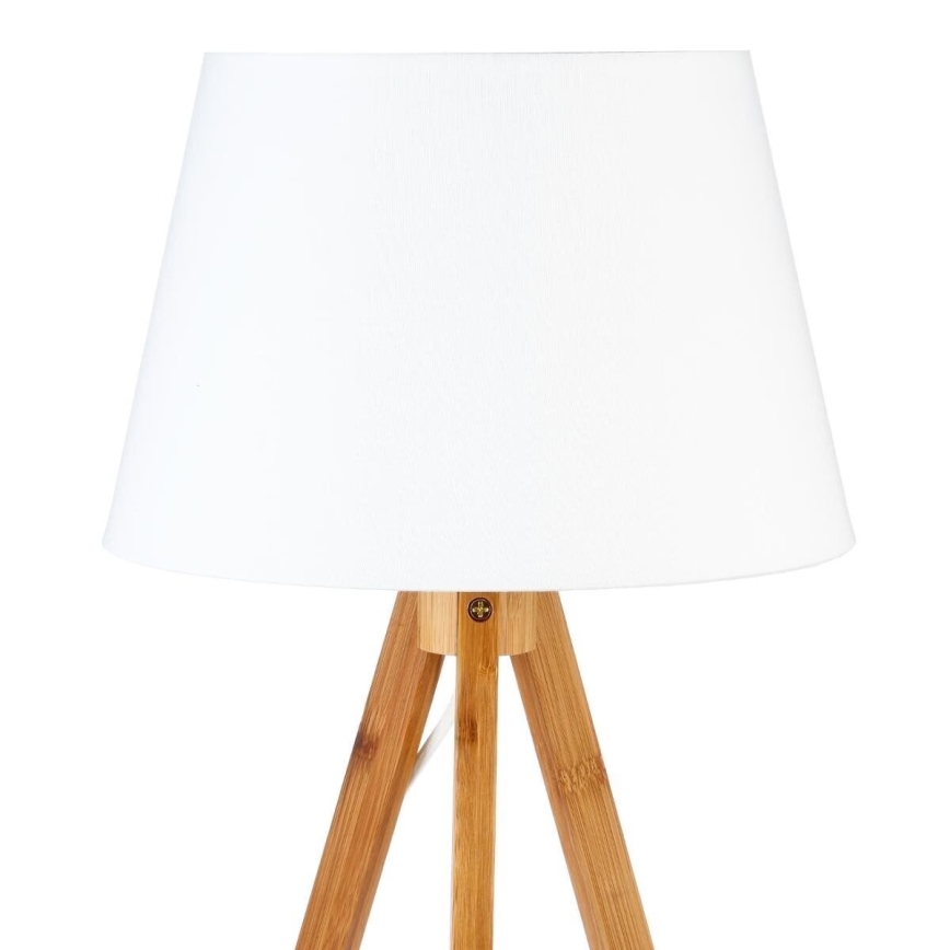 Atmosphera - Lampada da tavolo BAHI 1xE14/40W/230V bambù