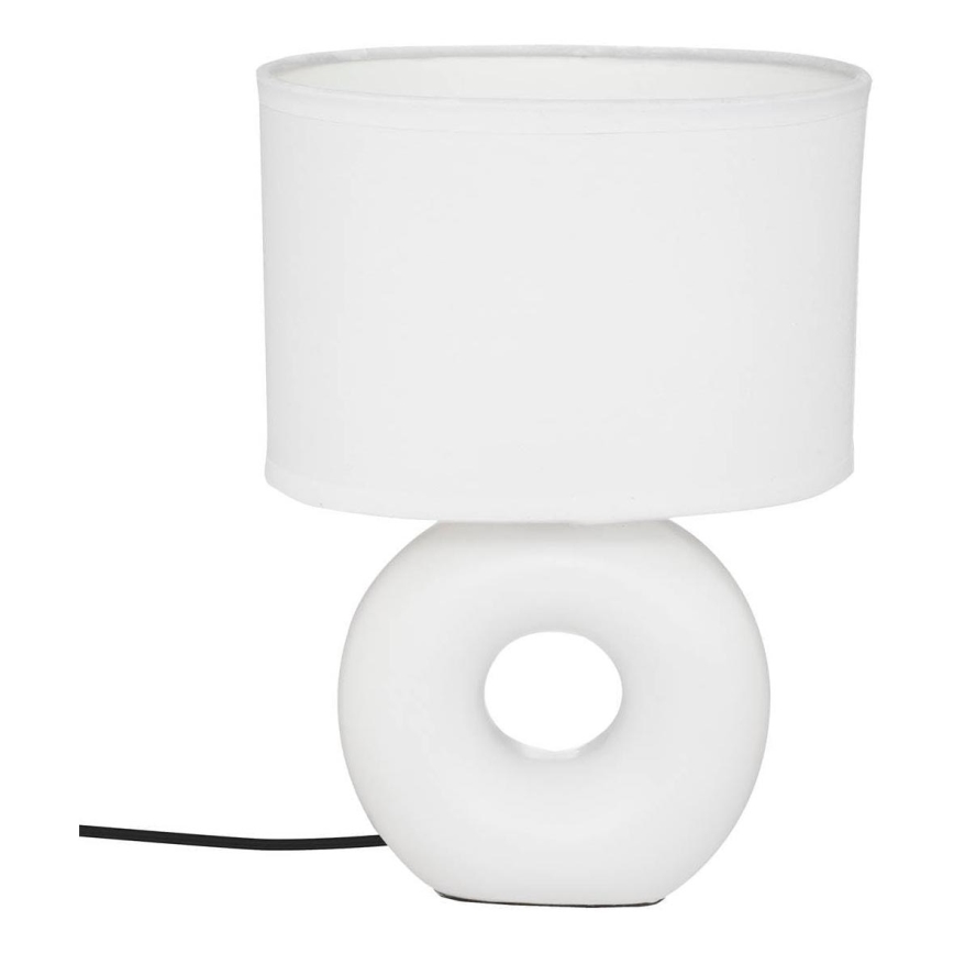 Atmosphera - Lampada da tavolo BARU 1xE14/40W/230V bianco