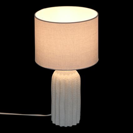 Atmosphera - Lampada da tavolo FERNAN 1xE14/60W/230V bianca