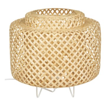Atmosphera - Lampada da tavolo LIBY 1xE27/40W/230V bambù